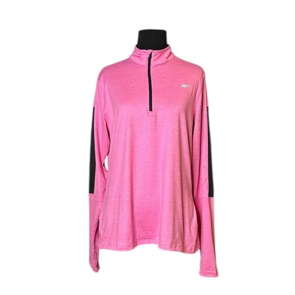 Reebok pink long sleeves pullover top size Large - Picture 13 of 16